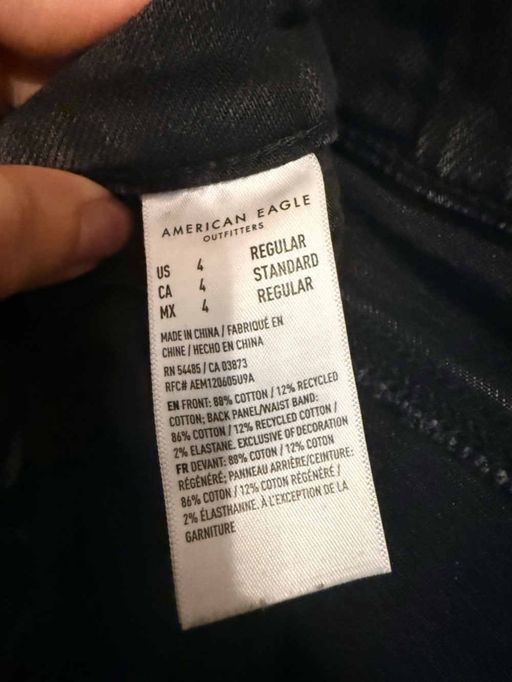 American Eagle Strigid Stovepipe Jeans - Picture 7 of 8